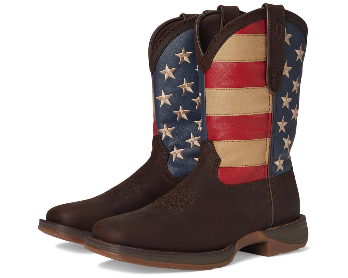 Men's Durango DB5554 - Flag Dark Brown