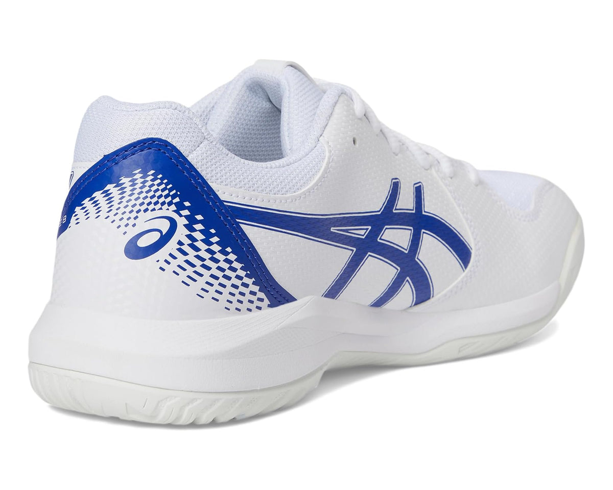 Men's ASICS Gel-Dedicate 8 White/Dark Cobalt
