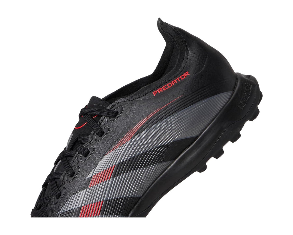 Unisex adidas Predator League Turf Soccer Cleats Black/Grey/Lucid Red