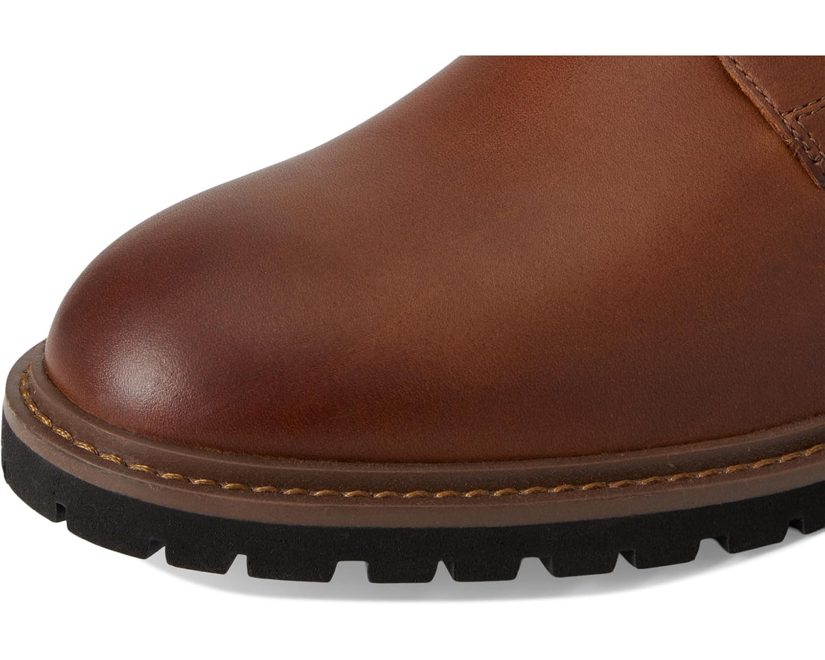Men's Johnston & Murphy Barrett Plain Toe Boots Tan Full Grain 1