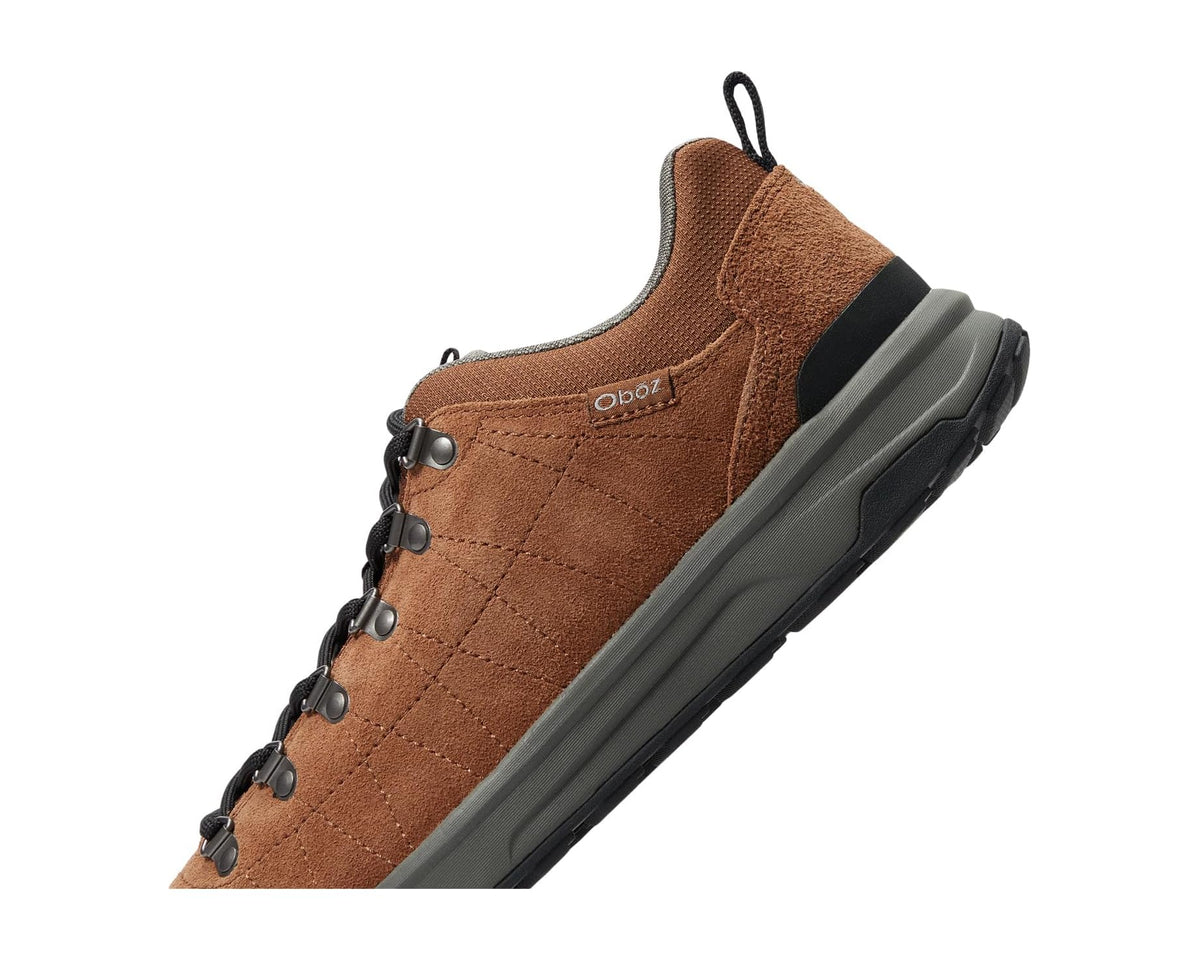 Men's Oboz Beall Low Suede Grizzly