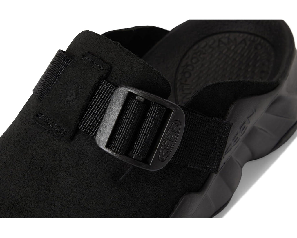 Men's KEEN Hyperport Clog Leather Black/Black