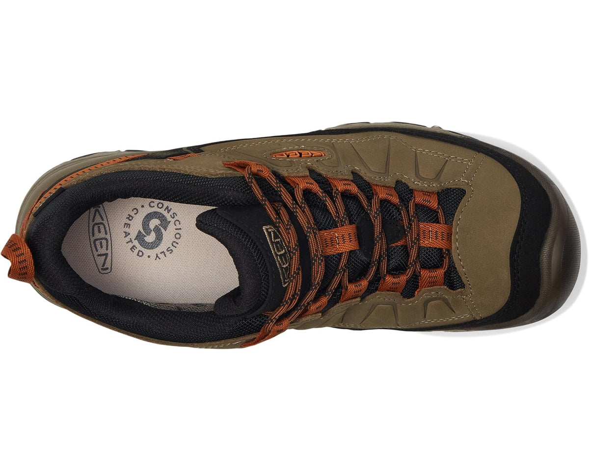 Men's KEEN Targhee IV Waterproof Sea Turtle/Roasted Pecan
