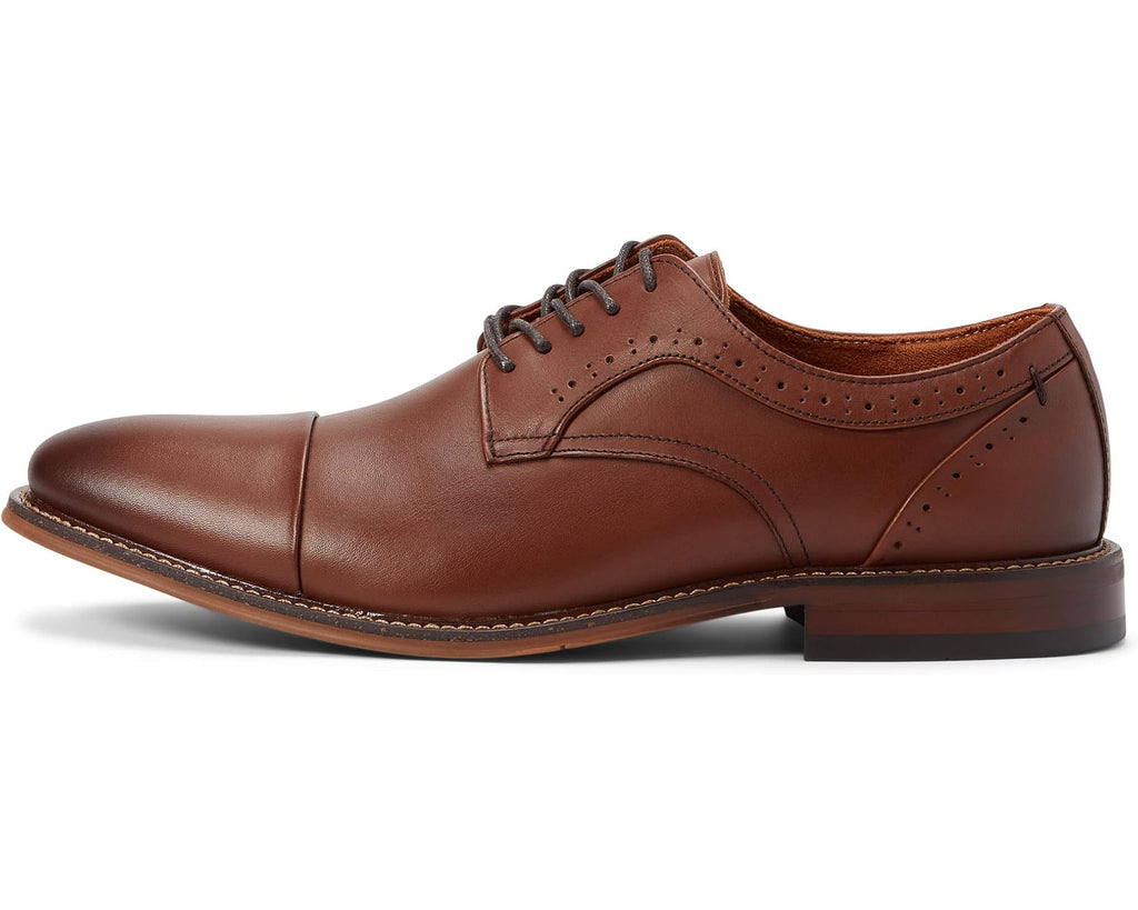 Men's Stacy Adams Maddox Cap Toe Oxford Chocolate
