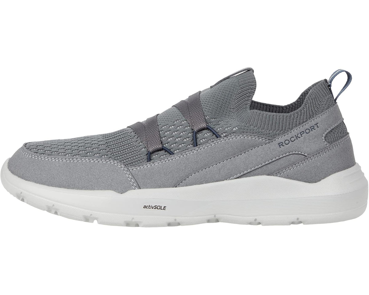 Men's Rockport truFLEX Evolution Mudguard Pull Up Steel Grey