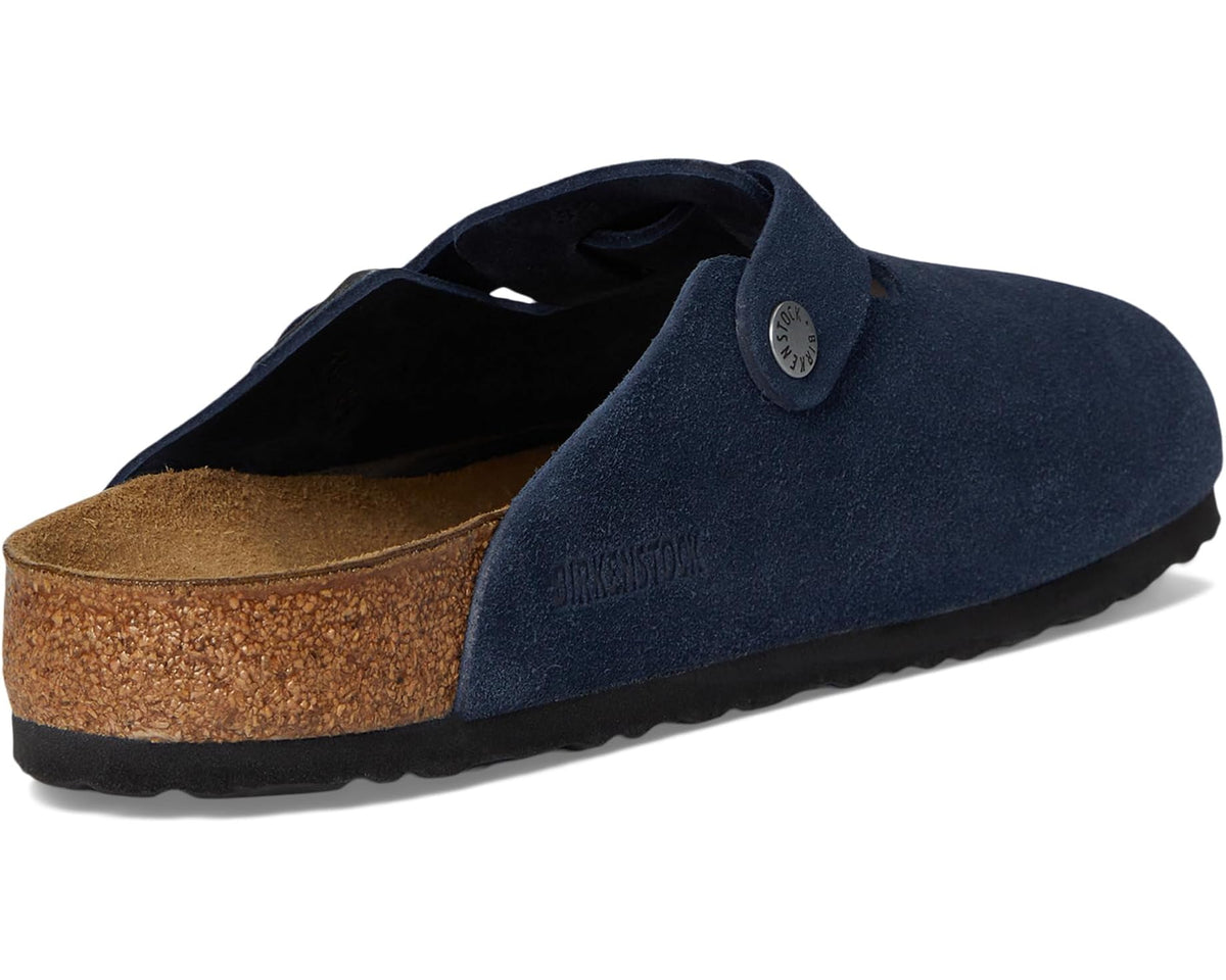 Unisex Birkenstock Boston - Suede (Unisex) New Navy