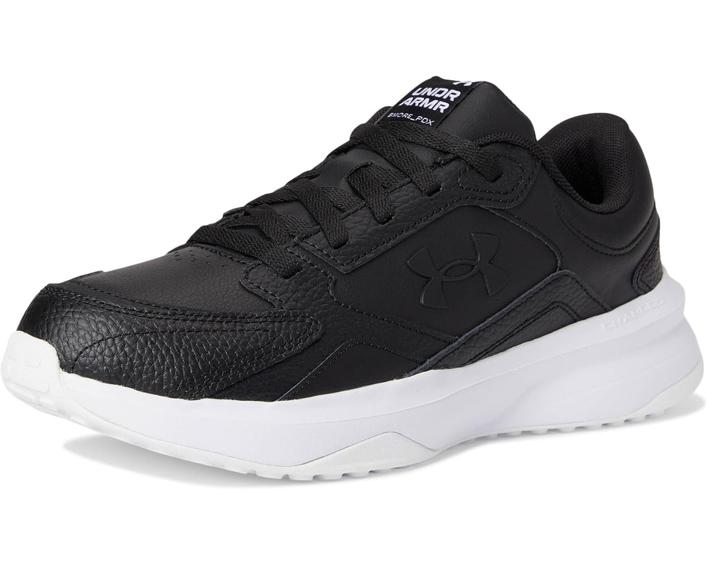 Men's Under Armour Edge Leather Black/Black/White