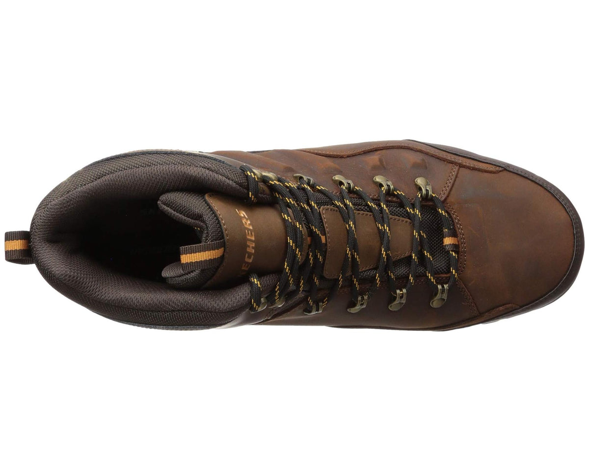 Men's SKECHERS Relaxed Fit Resment Traven Dark Brown