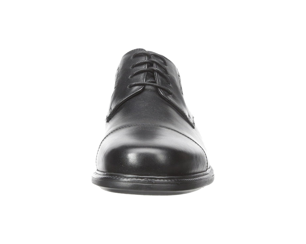 Men's Rockport Charles Road Cap Toe Oxford Black Leather