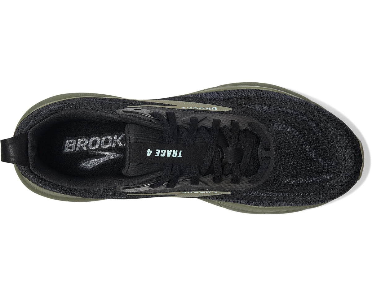 Men's Brooks Trace 4 Black/Ebony/Dusty Olive