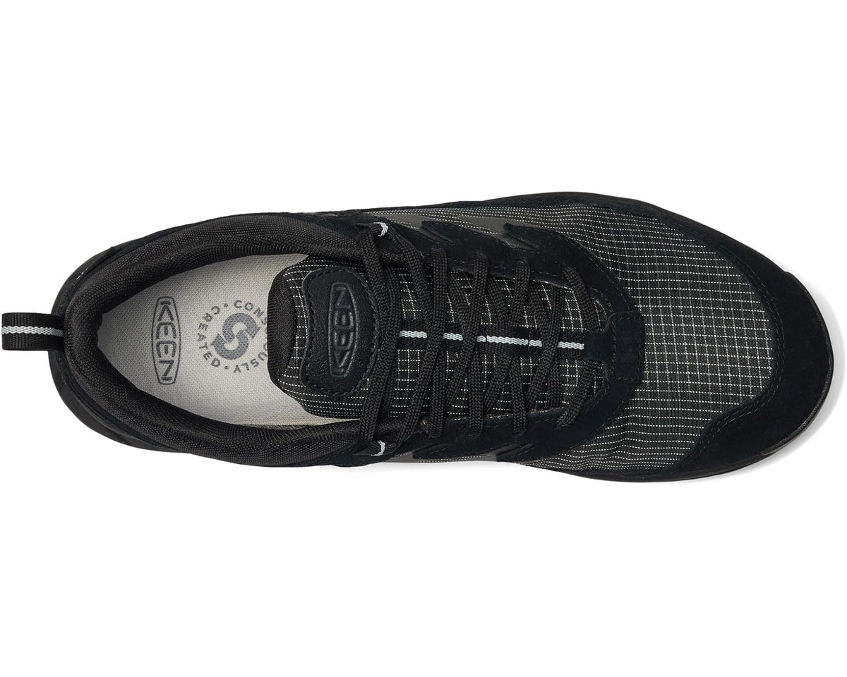 Men's KEEN Hightrail EXP Waterproof Hiking Shoes Black/Magnet