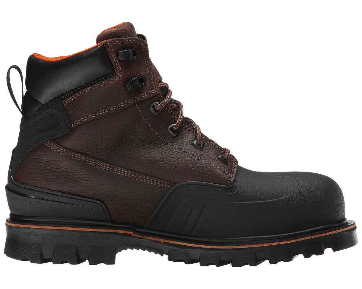 Men's Timberland PRO 6 Rigmaster XT Steel Safety Toe Waterproof Brown