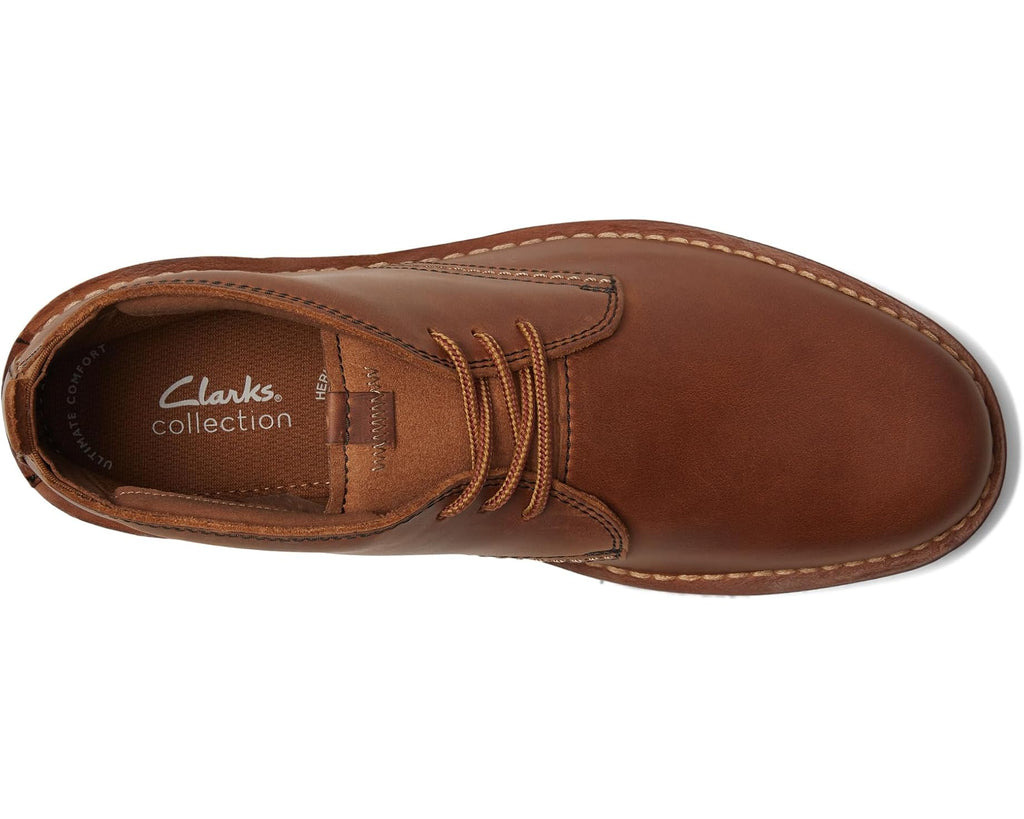 Men's Clarks Eastridge Mid Light Brown Leather