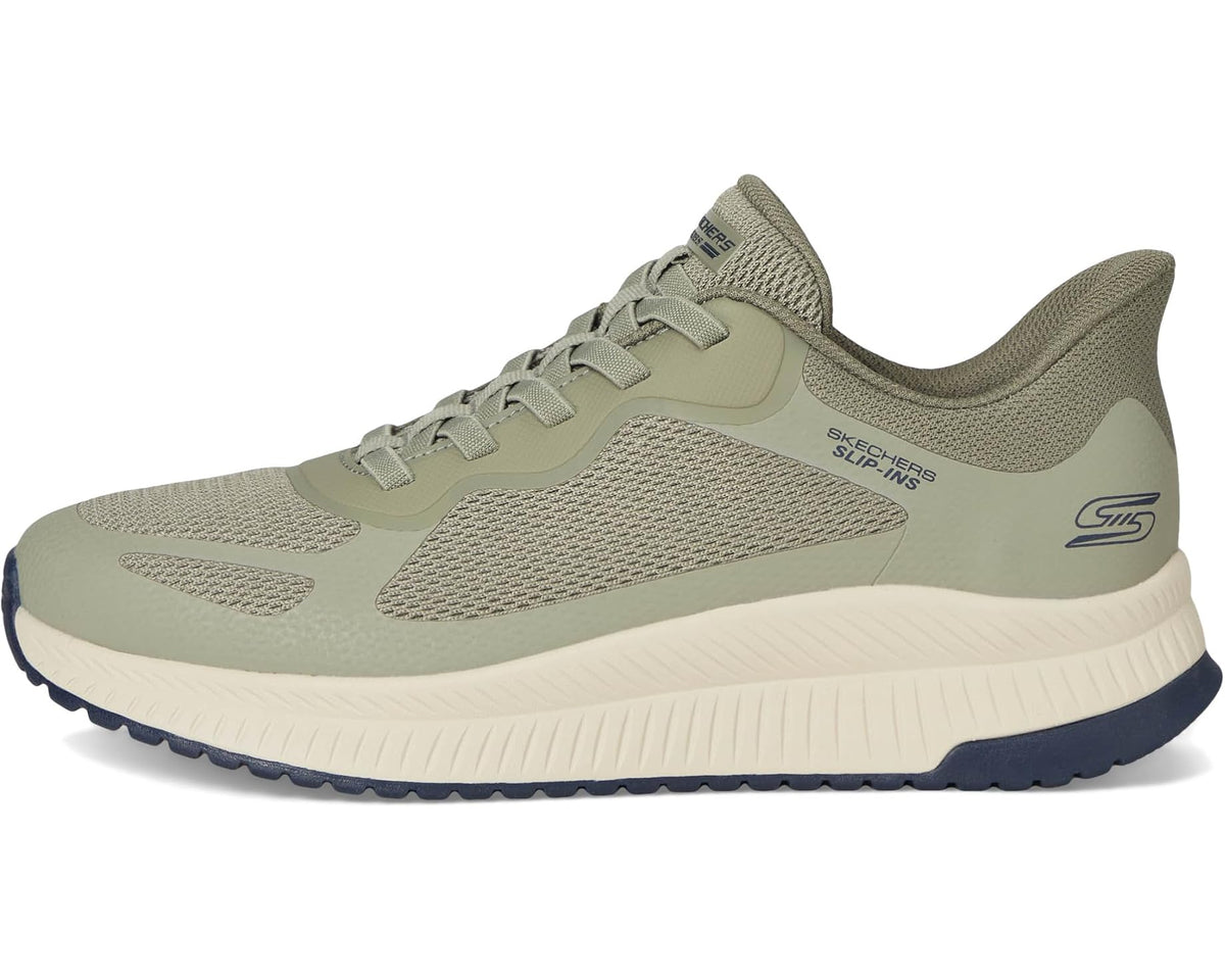 Men's BOBS from SKECHERS Hands Free Slip-Ins Bob Squad Chaos 4 Olive