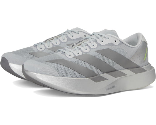 Men's adidas adiZero Evo SL Running Shoes Silver Metallic/Iron Metallic/Halo Silver