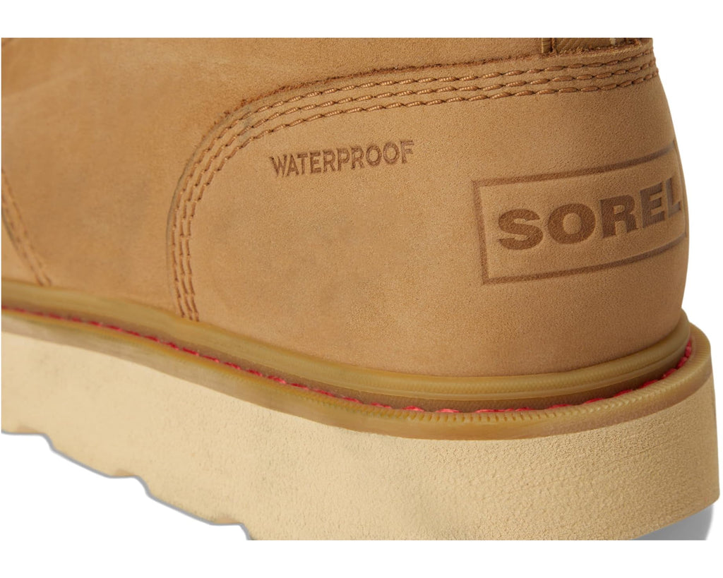 Men's SOREL Slabtown 62™ Moc Toe Gear Chk WP Caribou Buff, Caribou Beige