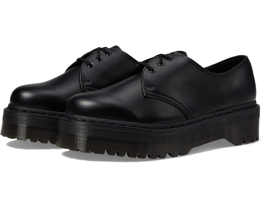 Unisex Dr. Martens V 1461 Quad Mono Black