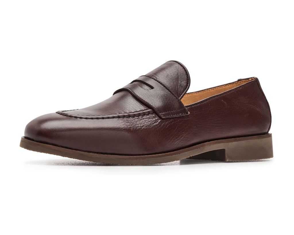 Men's Peter Millar Madison Penny Loafer Chocolate