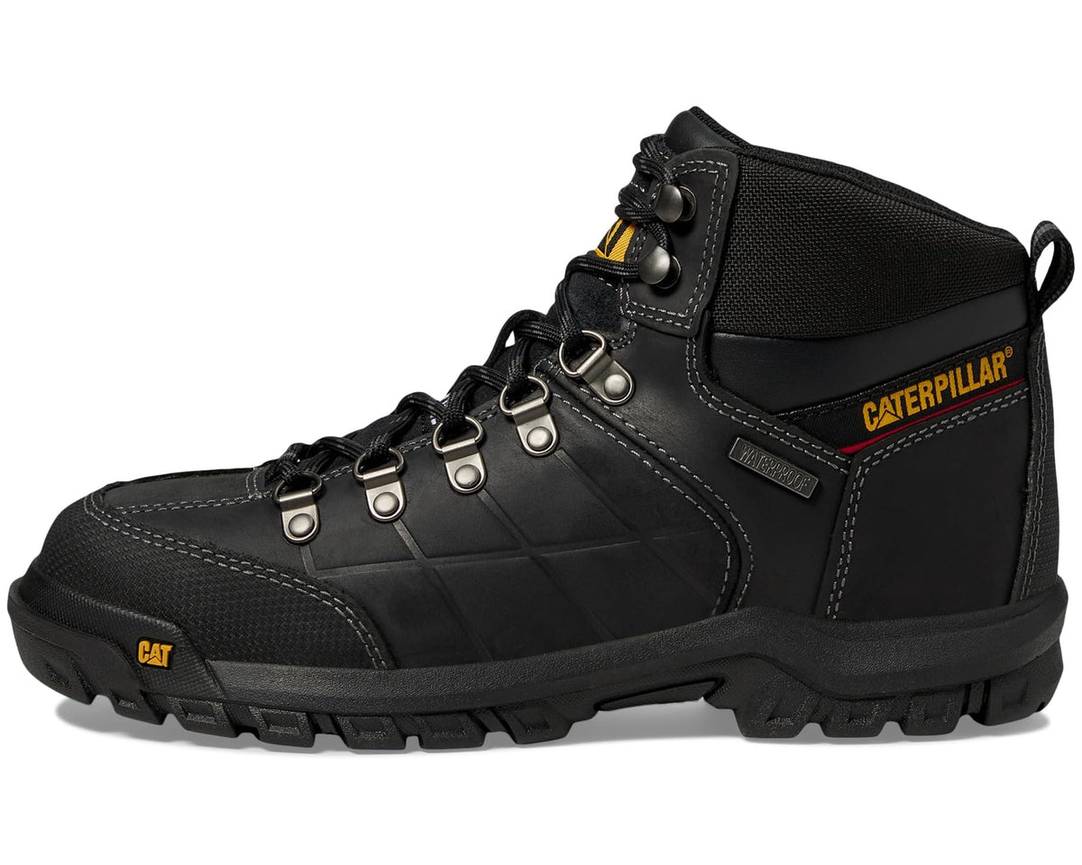 Men's Caterpillar Threshold Waterproof Steel Toe Black
