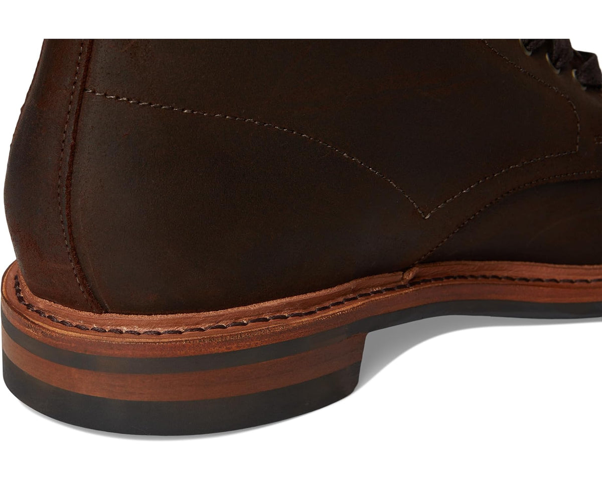 Men's Allen Edmonds Higgins Mill Lace-Up Brown Waxed Suede