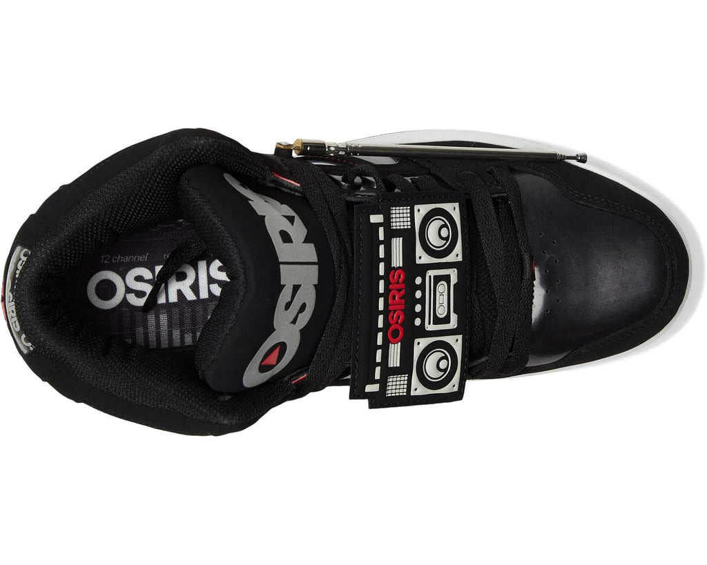 Men's Osiris NYC 83 CLK Black/Red/Boombox