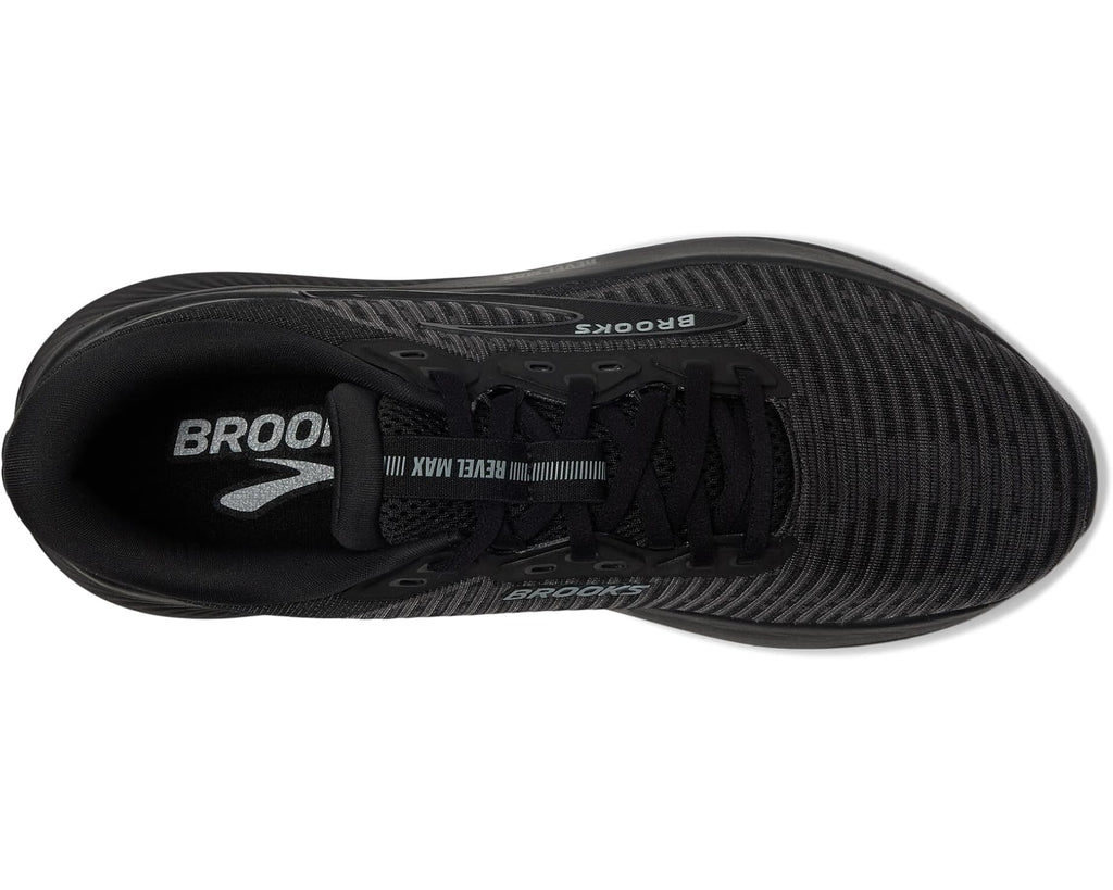 Men's Brooks Revel Max Black/Black/Ebony