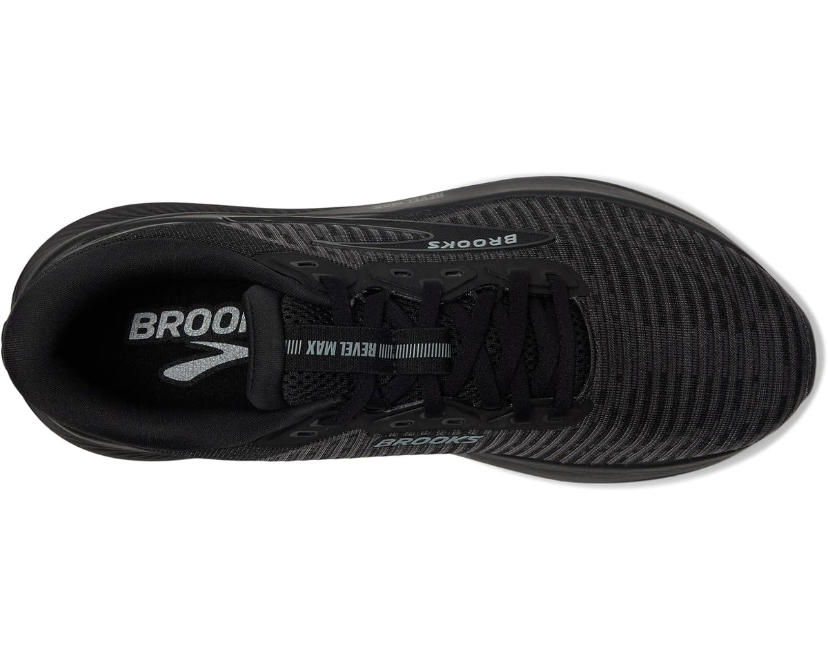 Men's Brooks Revel Max Black/Black/Ebony