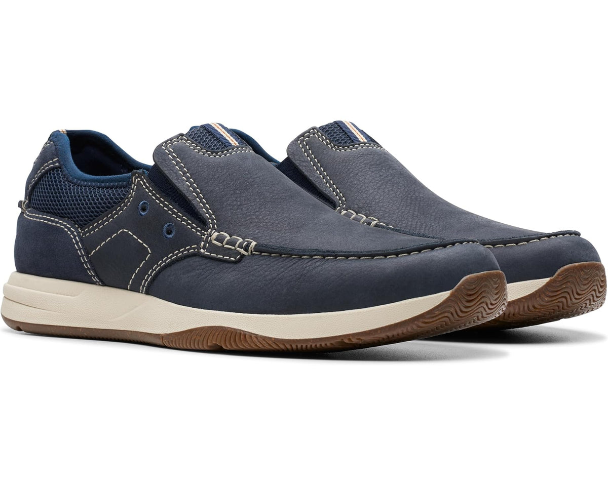 Men's Clarks Sailview Step Navy Nubuck