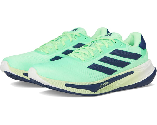Men's adidas Supernova Ease Running Shoes Lime Burst/Dark Blue/White