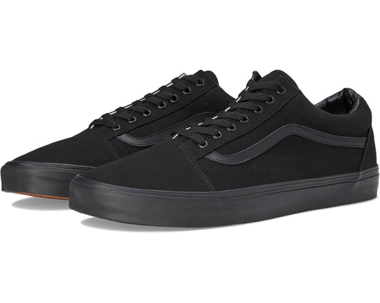 Unisex Vans Old Skool Wide Canvas Black/Black