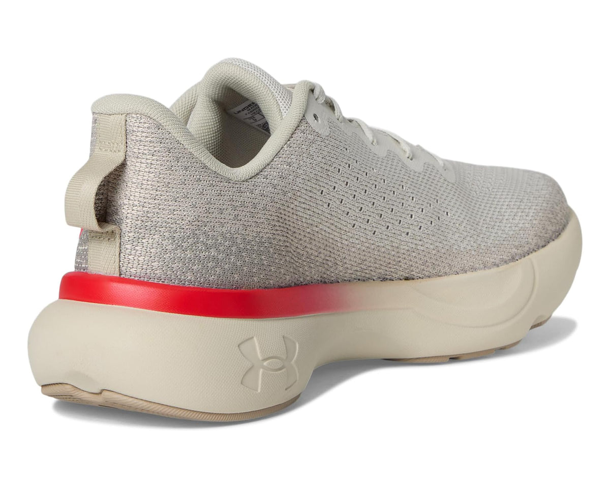 Men's Under Armour Infinite Summit White/Khaki Base/Racer Red