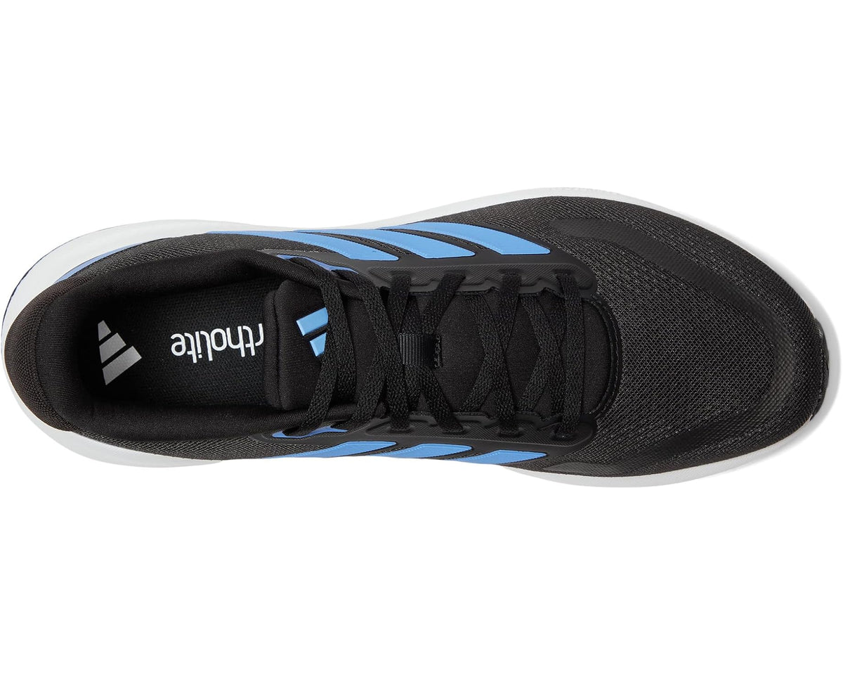 Men's adidas Run Falcon 5 Black/Blue Fusion/White