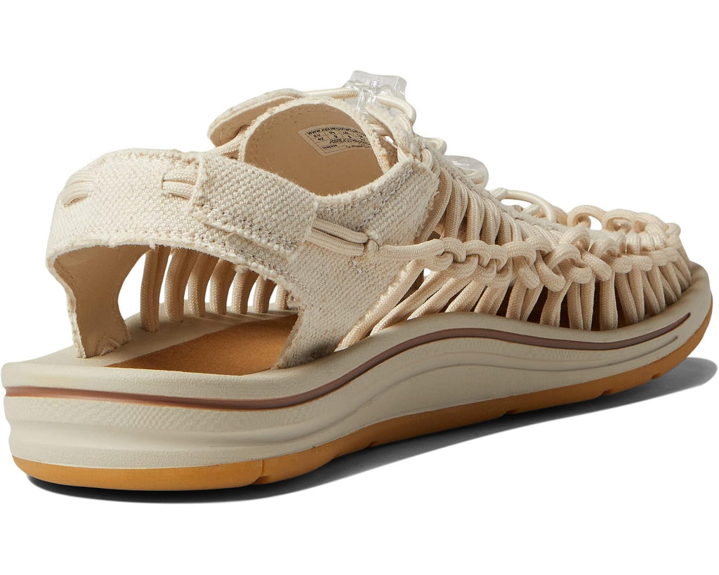 Men's KEEN Uneek Canvas Natural Canvas/Birch