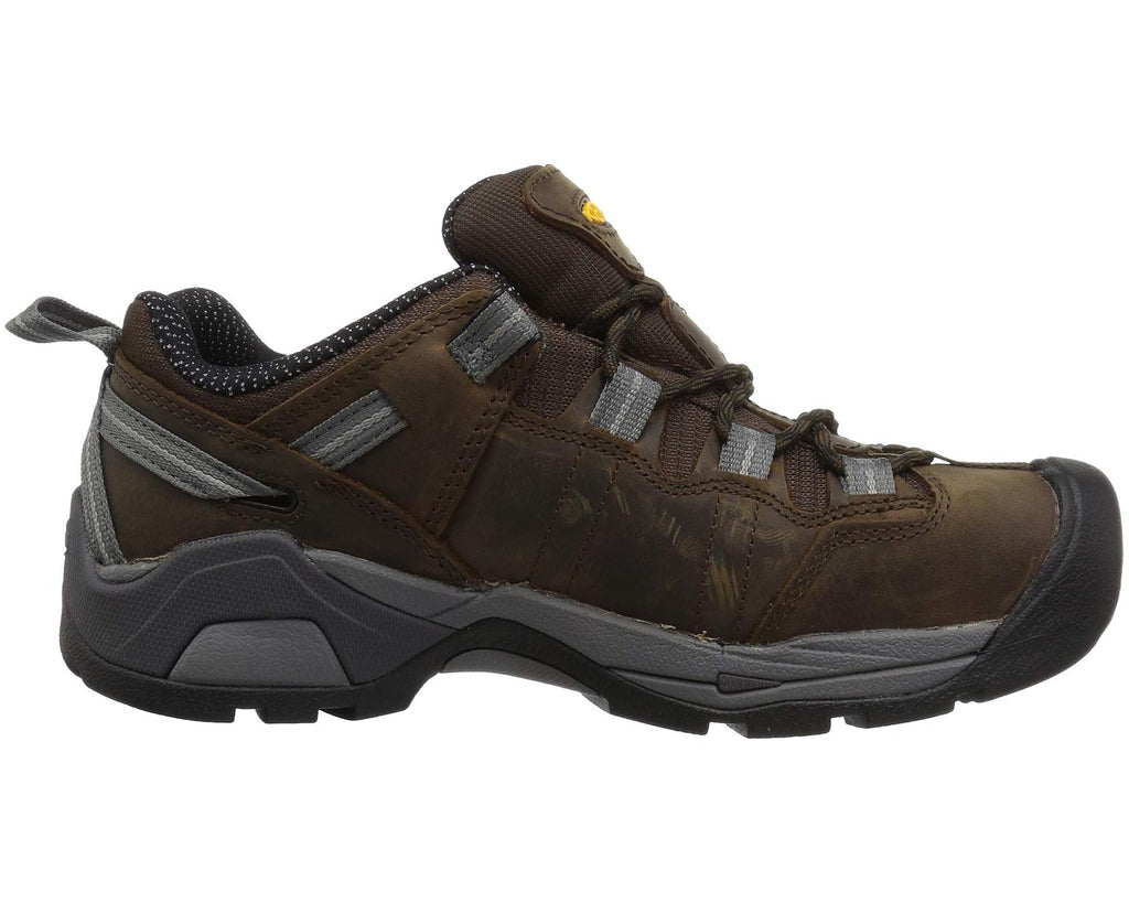Men's KEEN Utility Detroit XT Steel Toe ESD Cascade Brown/Gargoyle