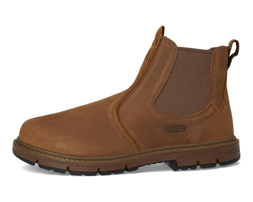 Men's KEEN Utility San Jose Pull-On Boot (Soft Toe) Belgian/Gum
