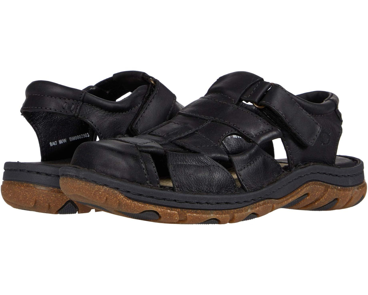 Men's Born Cabot III Black Full Grain Leather