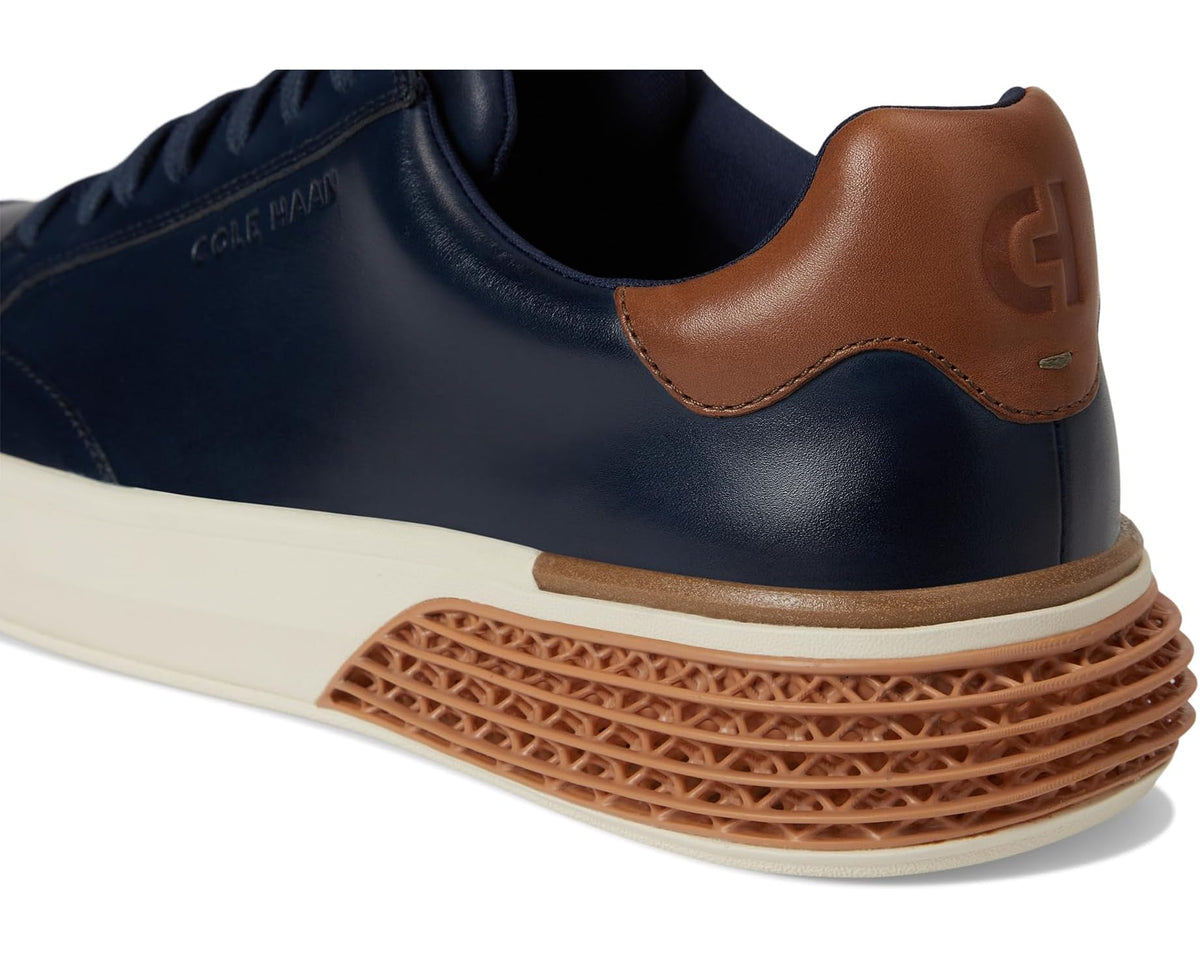 Men's Cole Haan Grandpro Halfcourt Skyweave Sneakers Navy Blazer/British Tan/Ivory