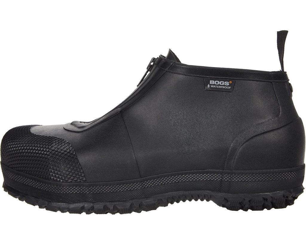 Unisex Bogs Overshoe Zip Composite Safety Toe Black