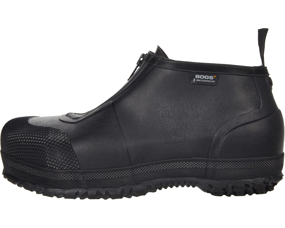 Unisex Bogs Overshoe Zip Composite Safety Toe Black