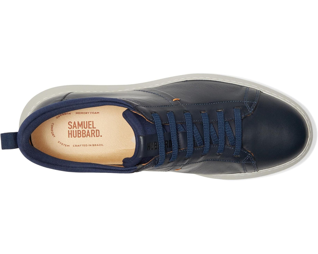 Men's Samuel Hubbard Featherlight Flight Gore-Lace Navy Leather