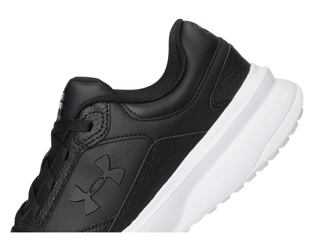 Men's Under Armour Edge Leather Black/Black/White