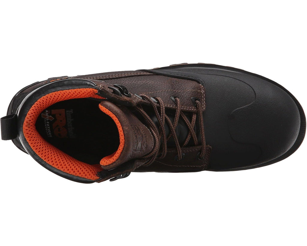 Men's Timberland PRO 6 Rigmaster XT Steel Safety Toe Waterproof Brown