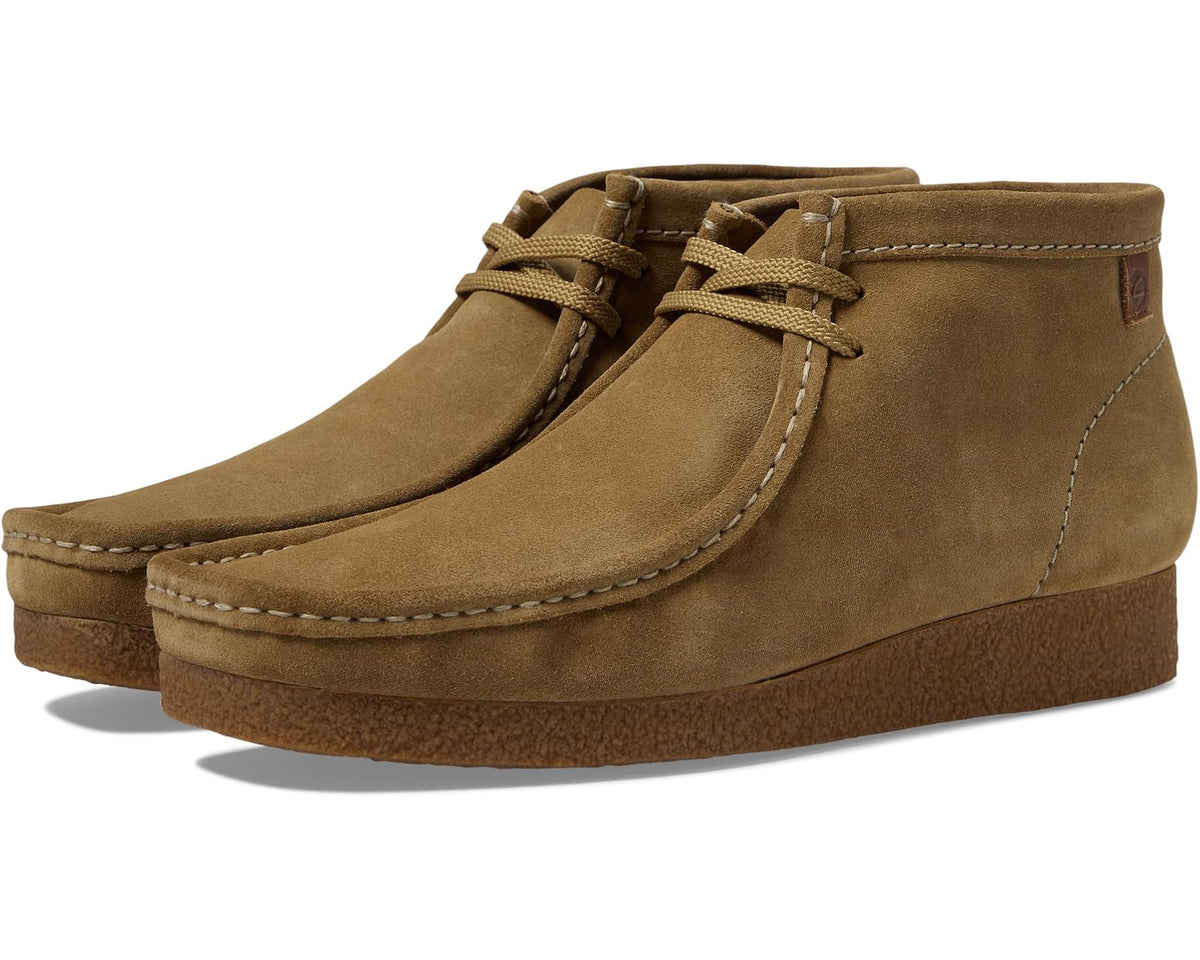 Men's Clarks Shacre Boots Dark Sand Suede