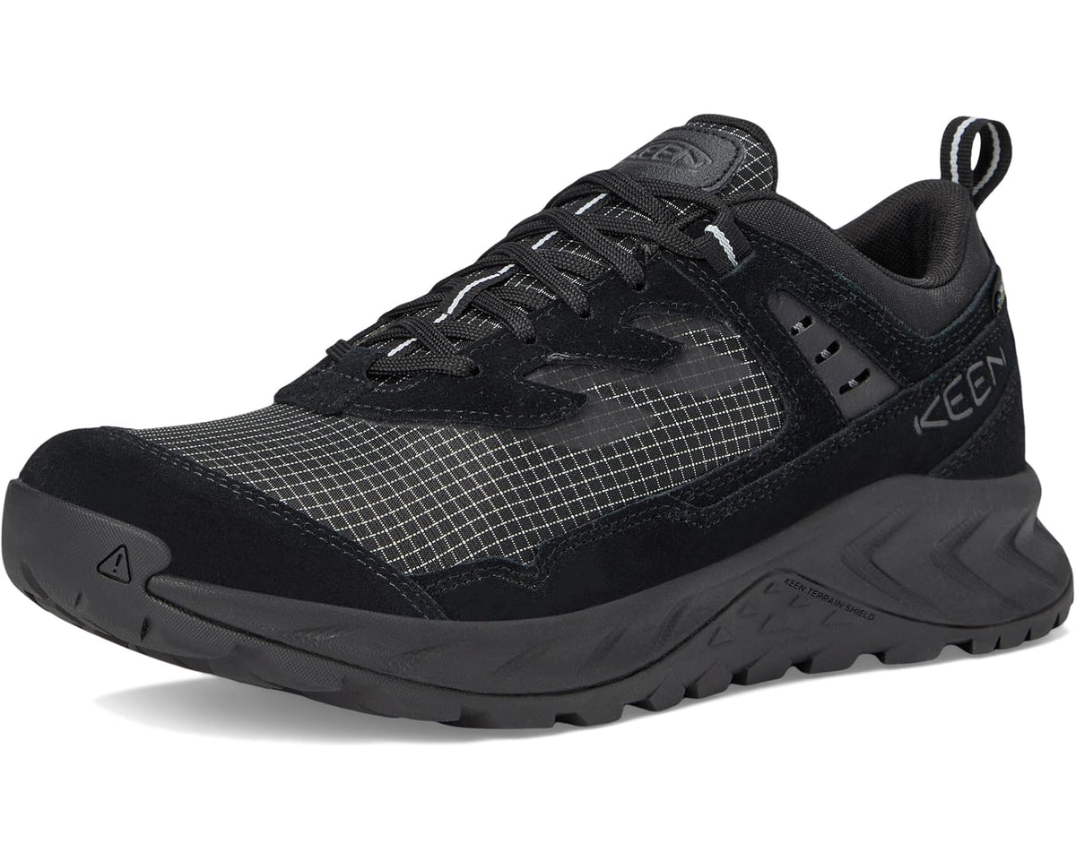 Men's KEEN Hightrail EXP Waterproof Hiking Shoes Black/Magnet