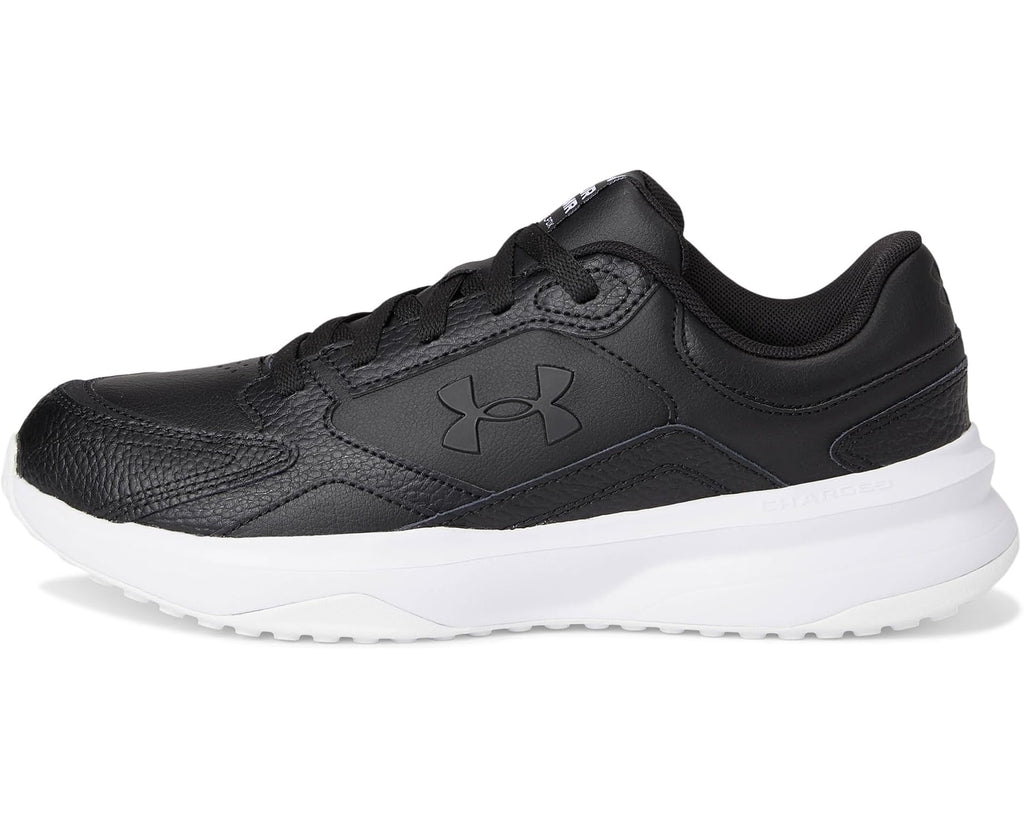 Men's Under Armour Edge Leather Black/Black/White