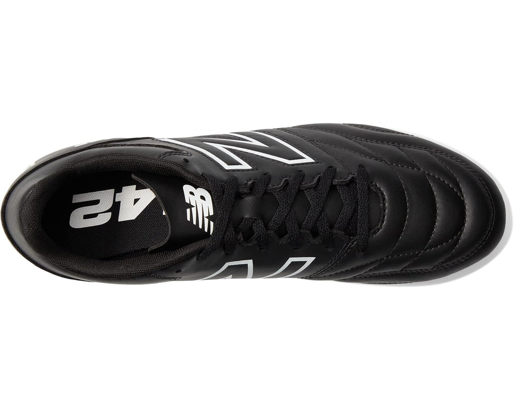 Men's New Balance 442 V2 Academy FG Soccer Cleats Black/White