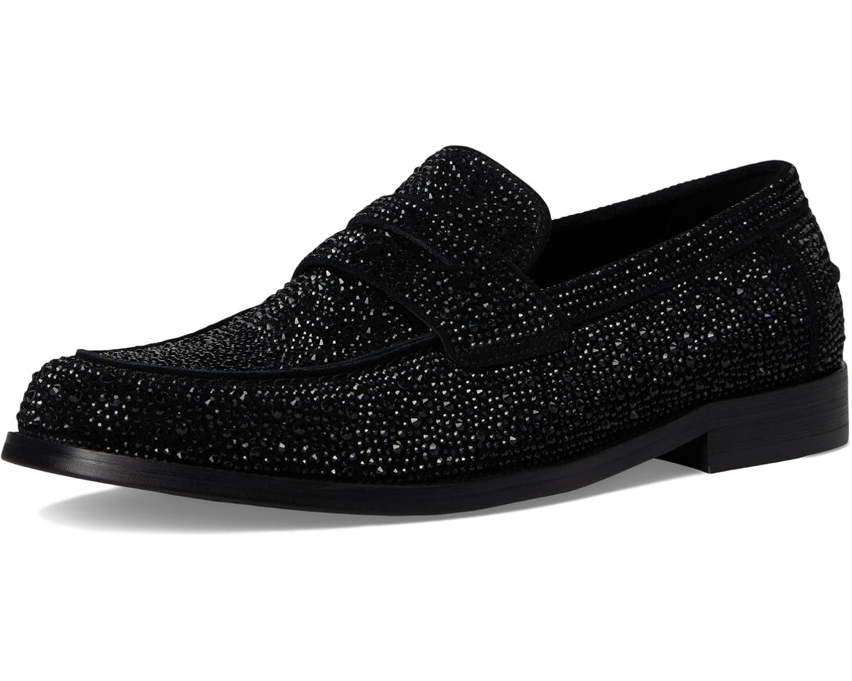 Men's Steve Madden Natan-R Black Rhinestones