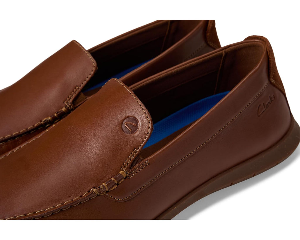 Men's Clarks Flexway Step Tan