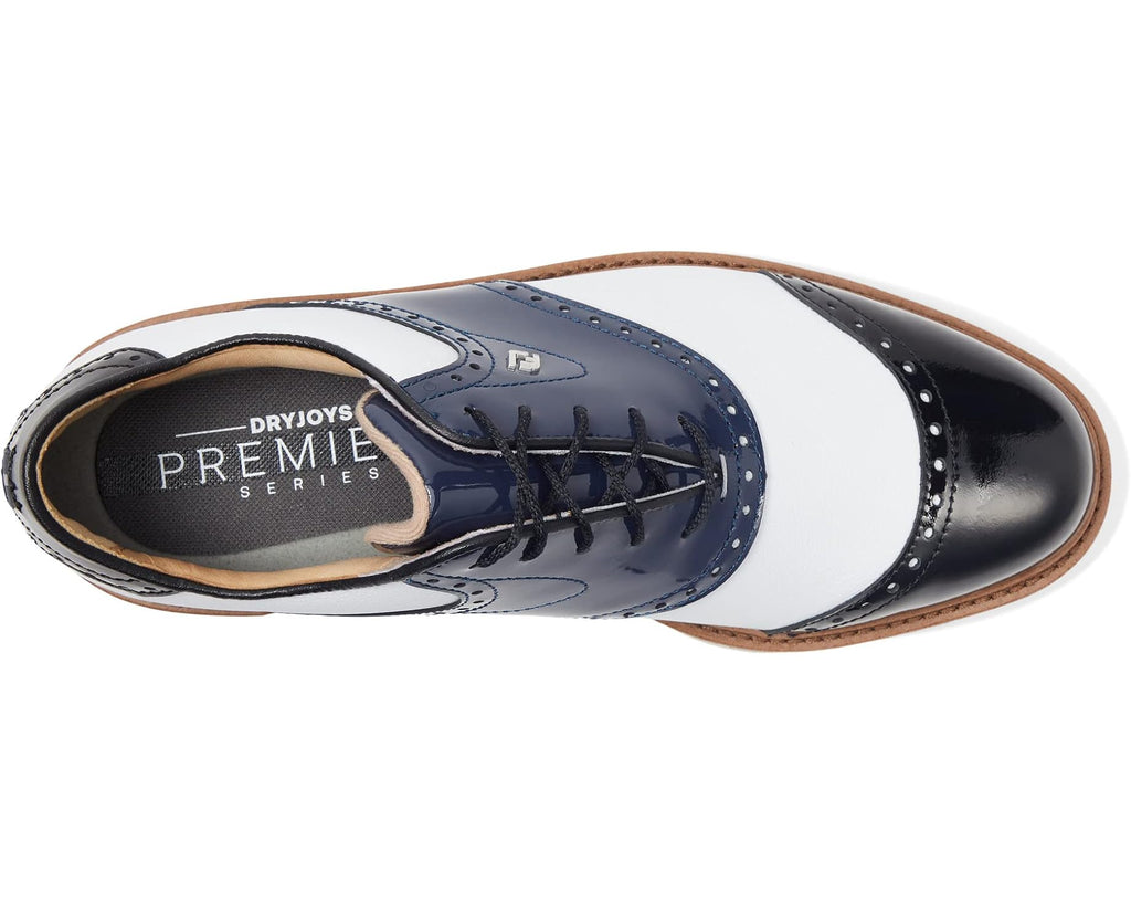 Men's FootJoy Premiere Series - Wilcox Golf Shoes- Previous Season White/Navy/Black