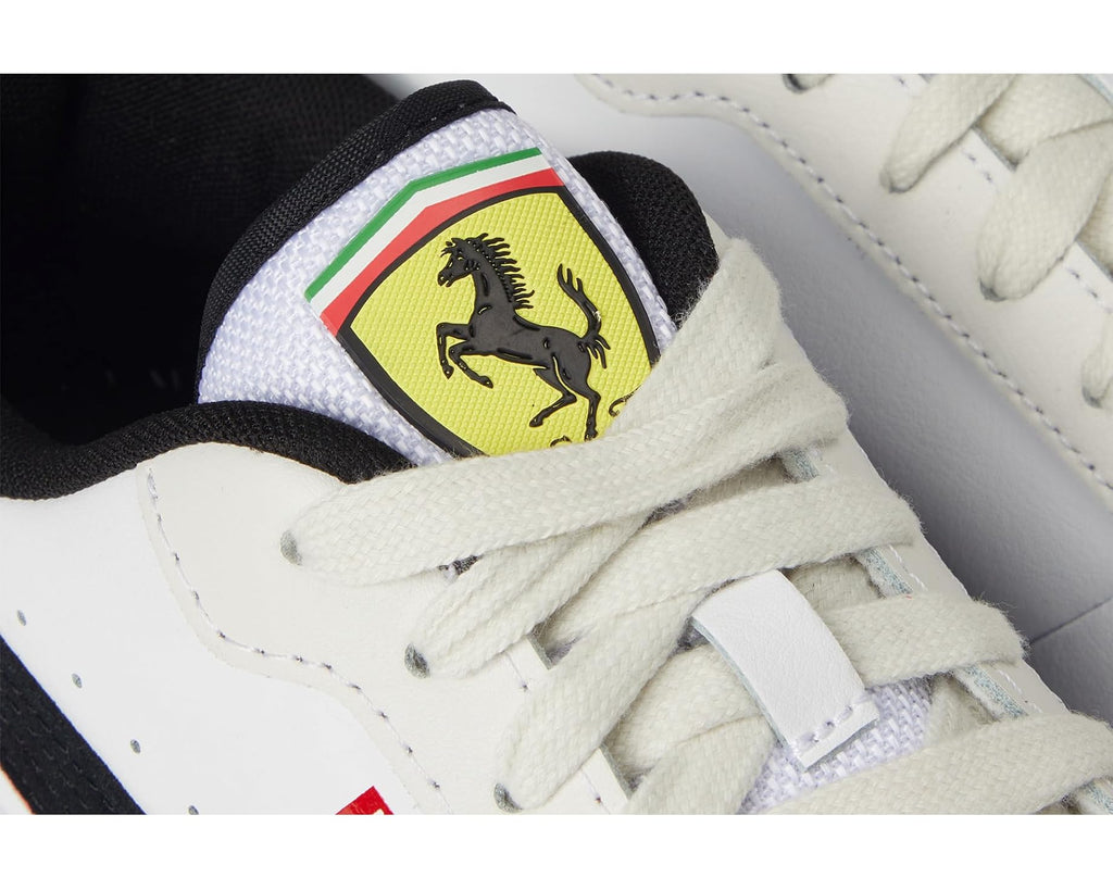Men's PUMA Scuderia Ferrari Ca Match Shoes White/Vapor Gray/White